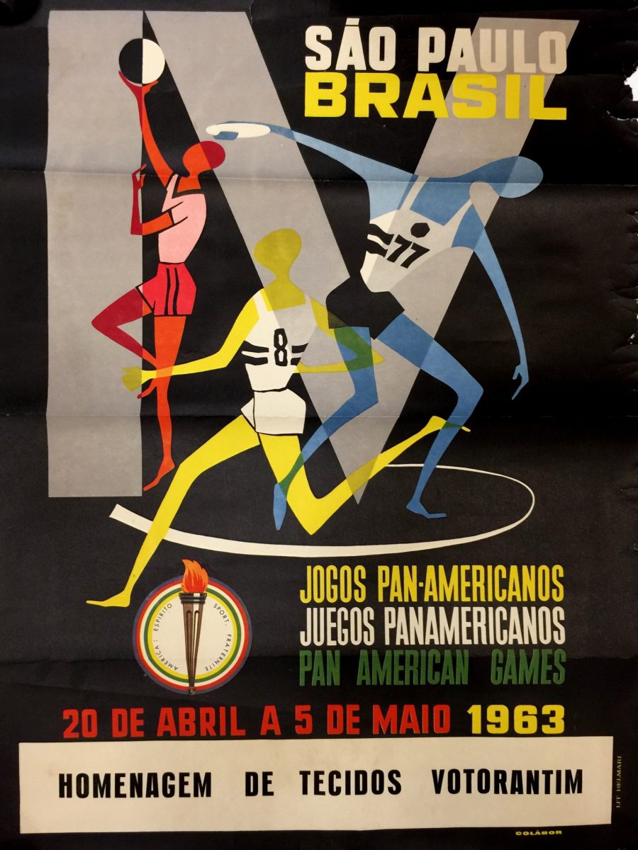 Afiche Juegos Panamericanos 1963