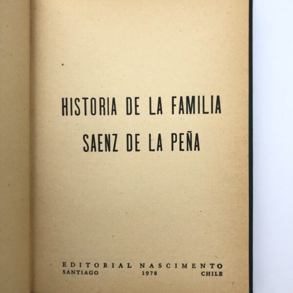 Historia de la familia Sáenz de la Peña