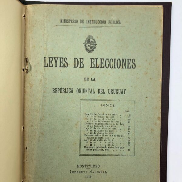 Leyes de elecciones