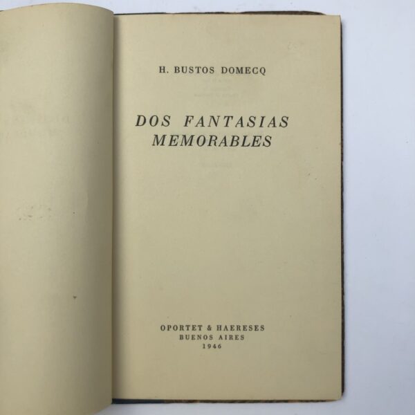 BUSTOS DOMECQ, H.
