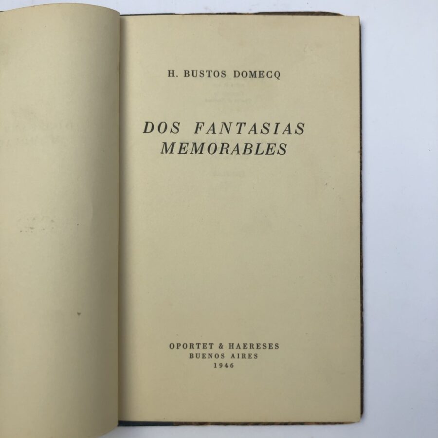 BUSTOS DOMECQ, H.