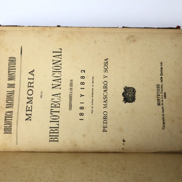 Memoria de la Biblioteca Nacional