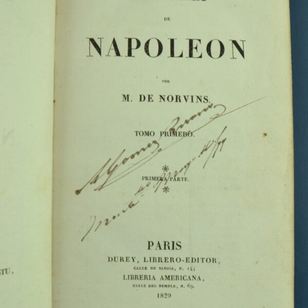 DE NORVINS, M.
