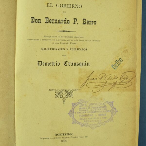 ERAUSQUÍN, Demetrio