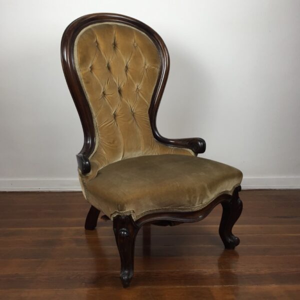 Sillón victoriano