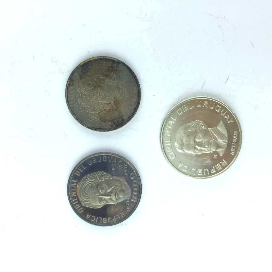 4 ensayos en plata