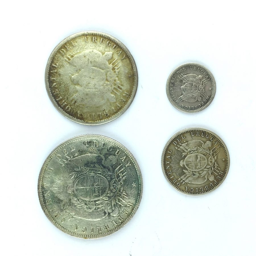 4 monedas uruguayas - Imagen 2