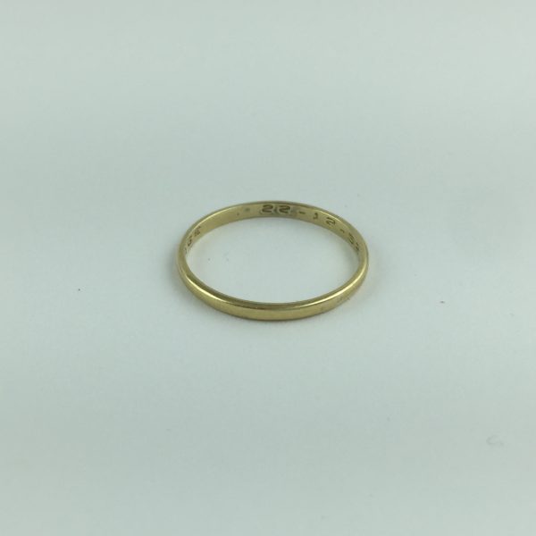 Anillo oro 18 K