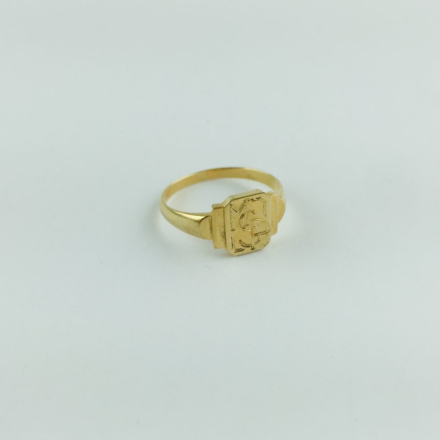 Anillo oro 18 K