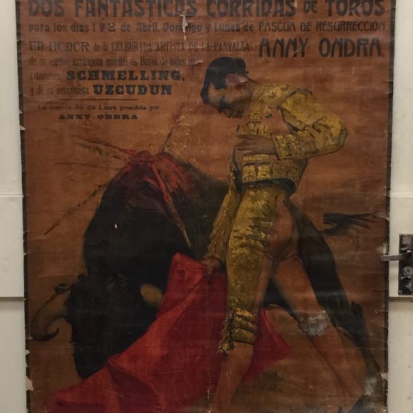 Afiche taurino español