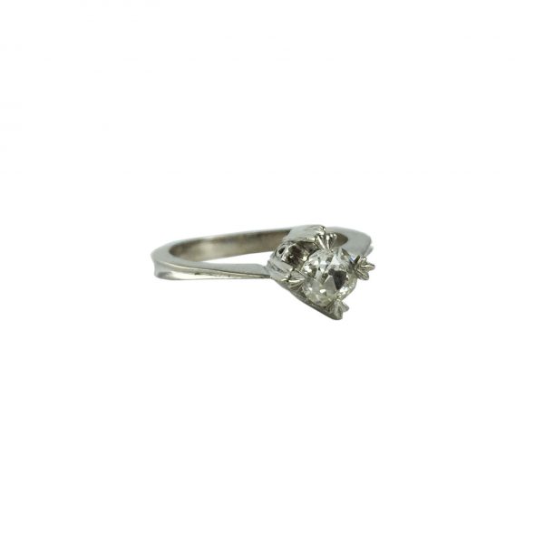 Anillo oro y brillante