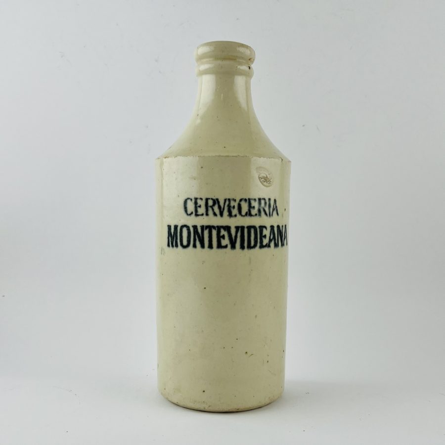 Botella uruguaya en gres