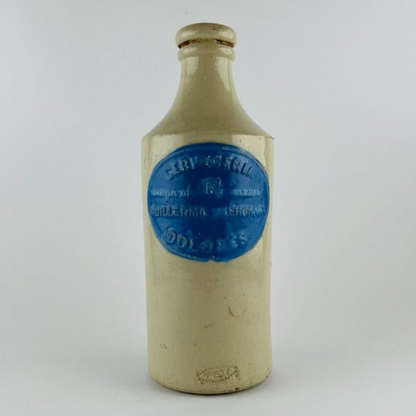 Botella argentina en gres