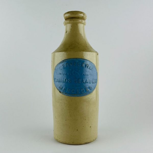 Botella argentina en gres