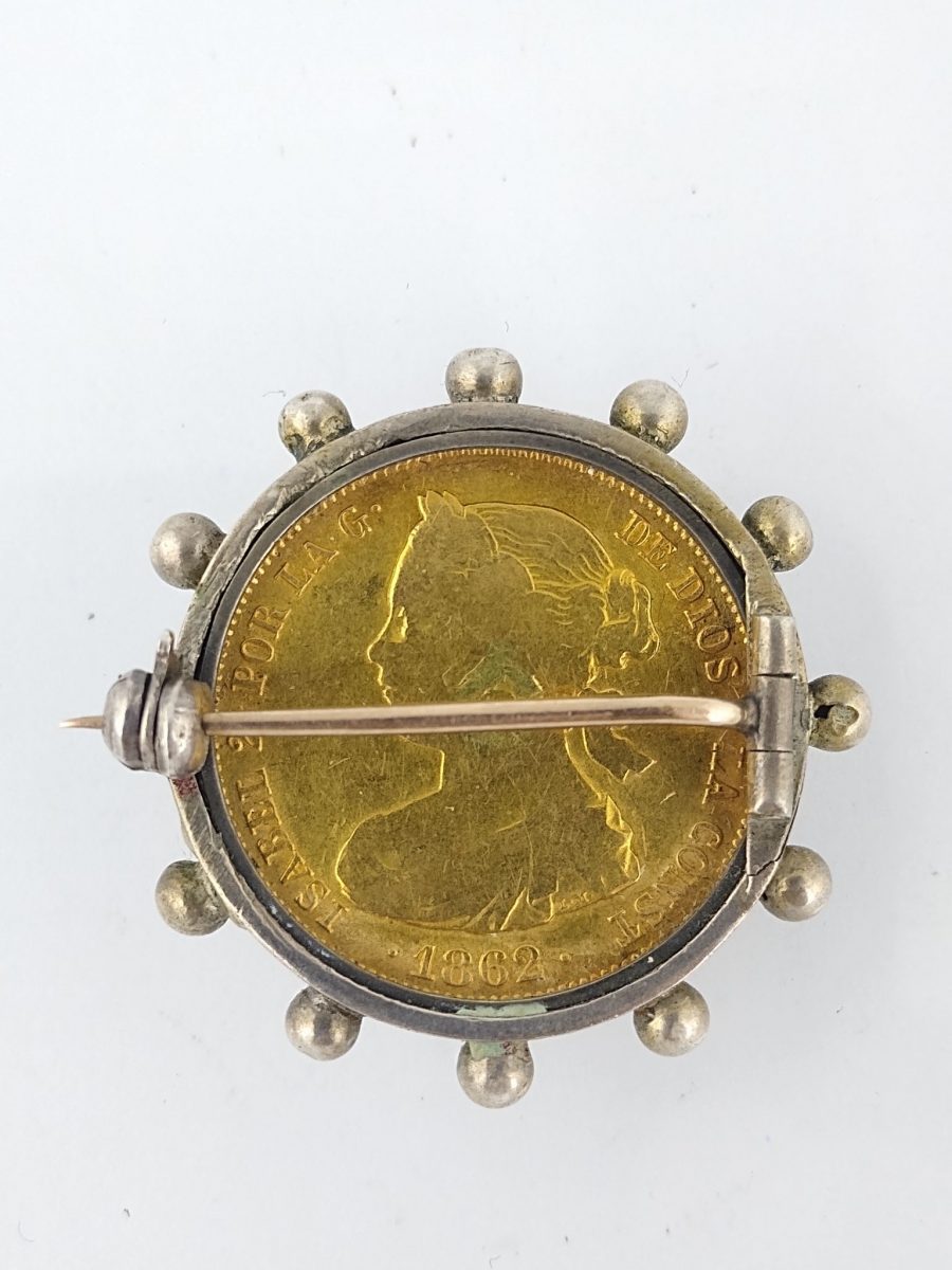 Prendedor oro 18 K - Imagen 2
