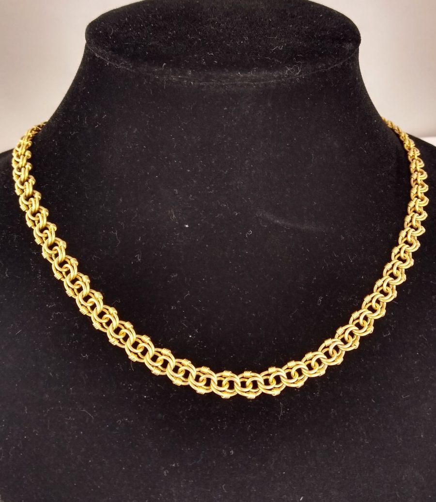 Collar oro 18 K