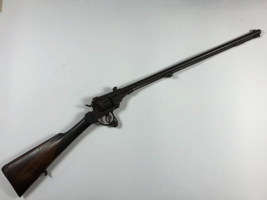 Rifle revólver belga