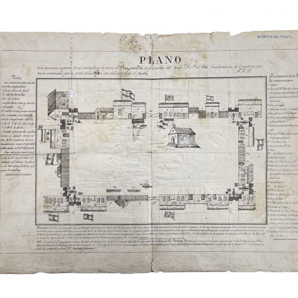 Plano del Sitio de Paysandú 1846