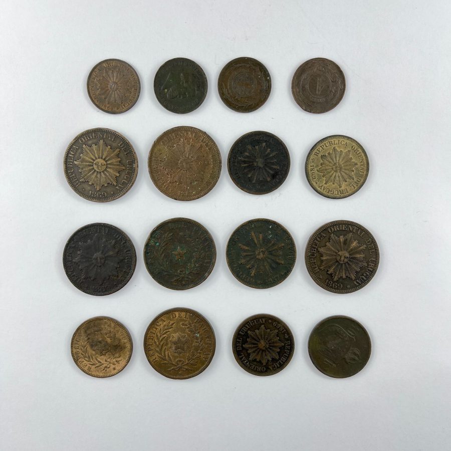 Monedas en cobre