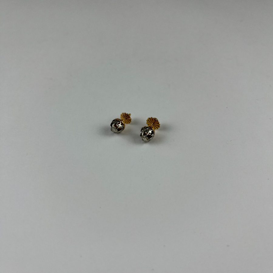 Tornillos oro 18 K y diamantes