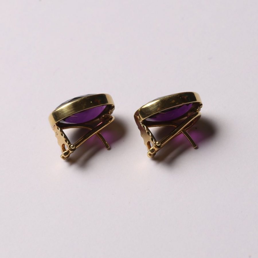 Caravanas oro 18 K - Imagen 2