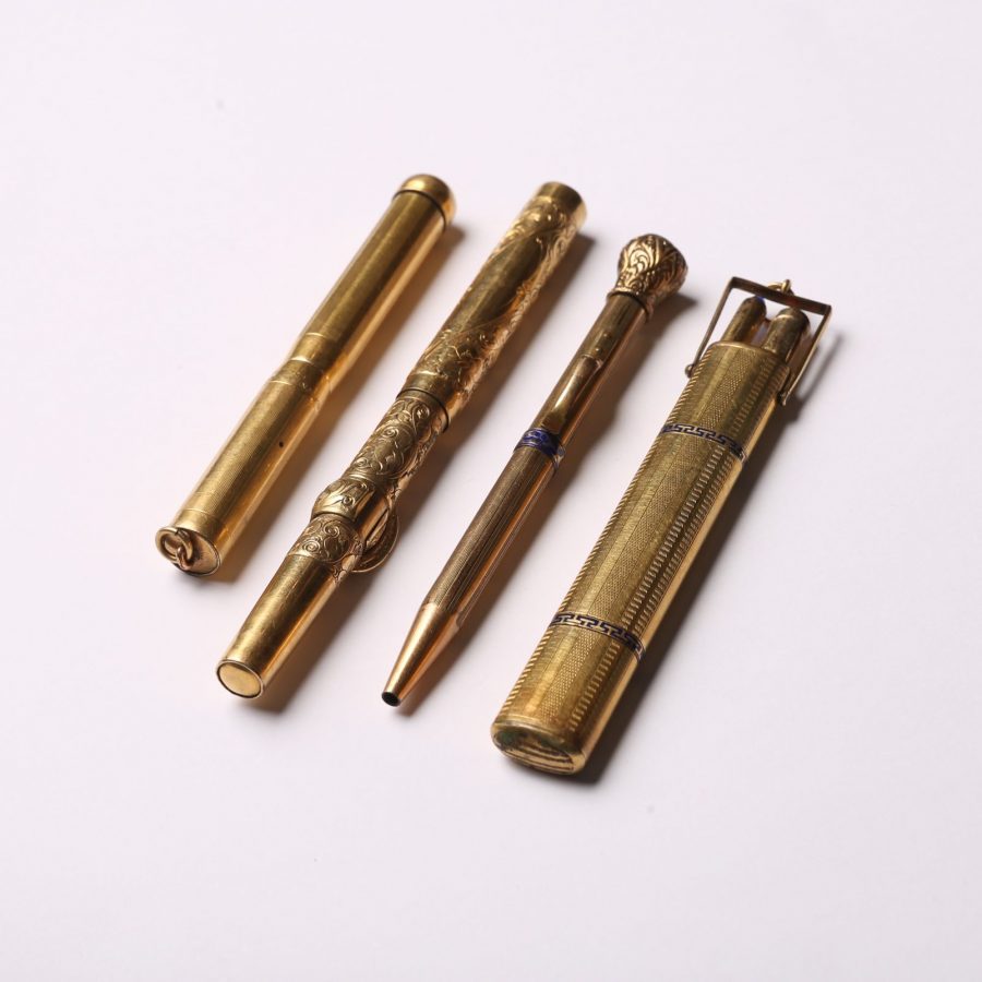 Bolígrafo oro 18 K