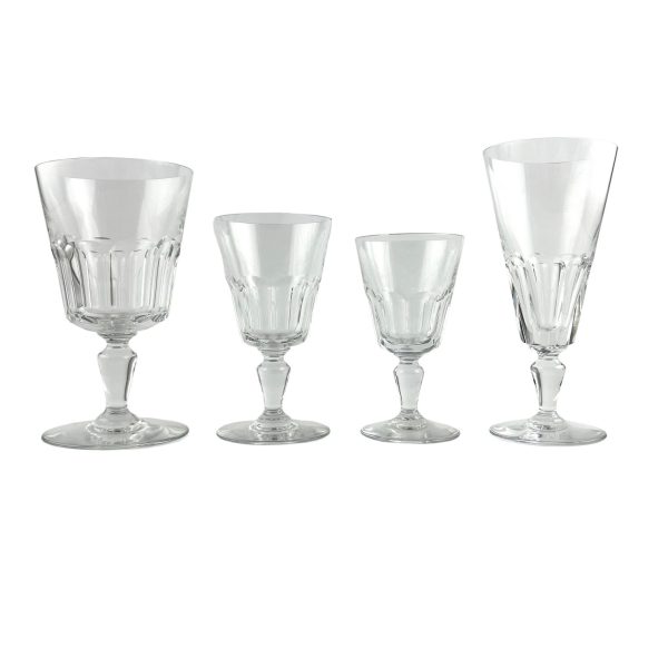 Juego de copas en cristal Baccarat
