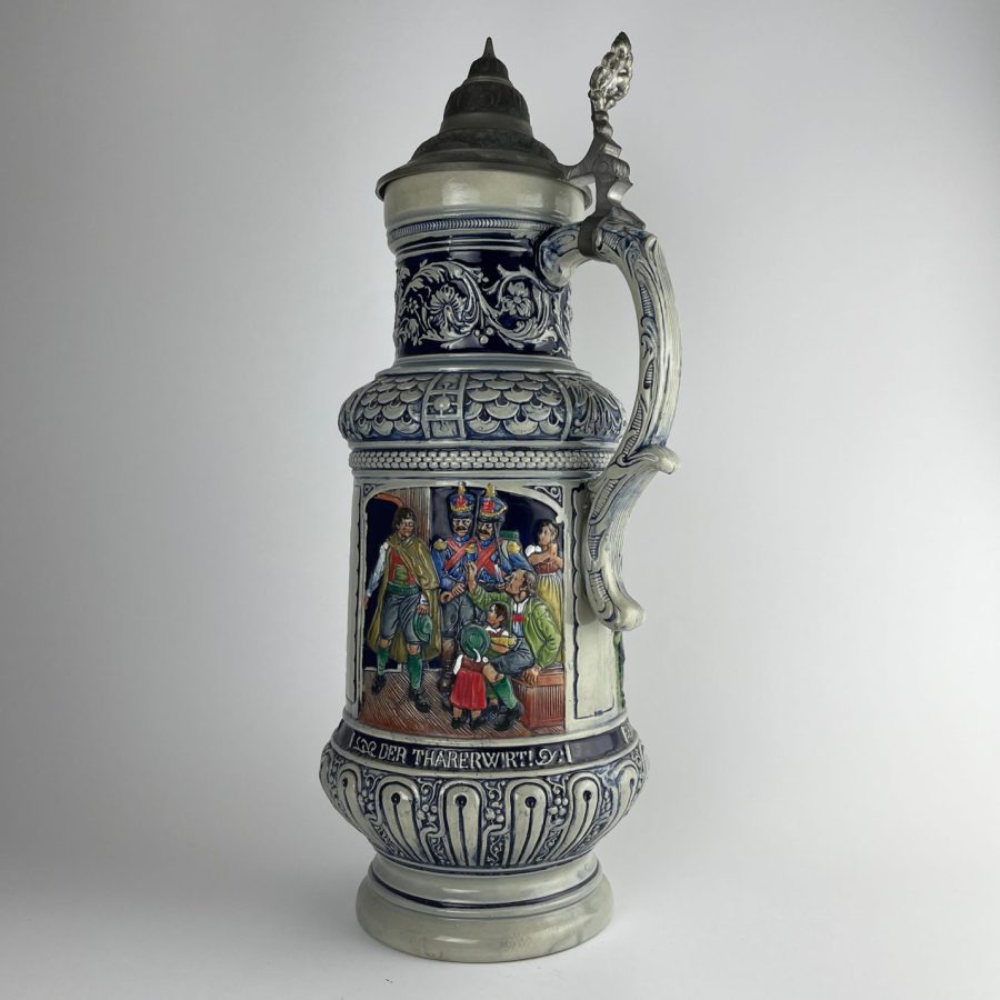 Tankard alemán en gres - Imagen 2
