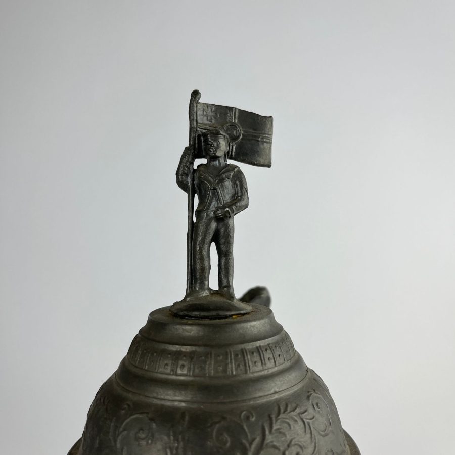 Dos tankard alemanes en porcelana - Imagen 6