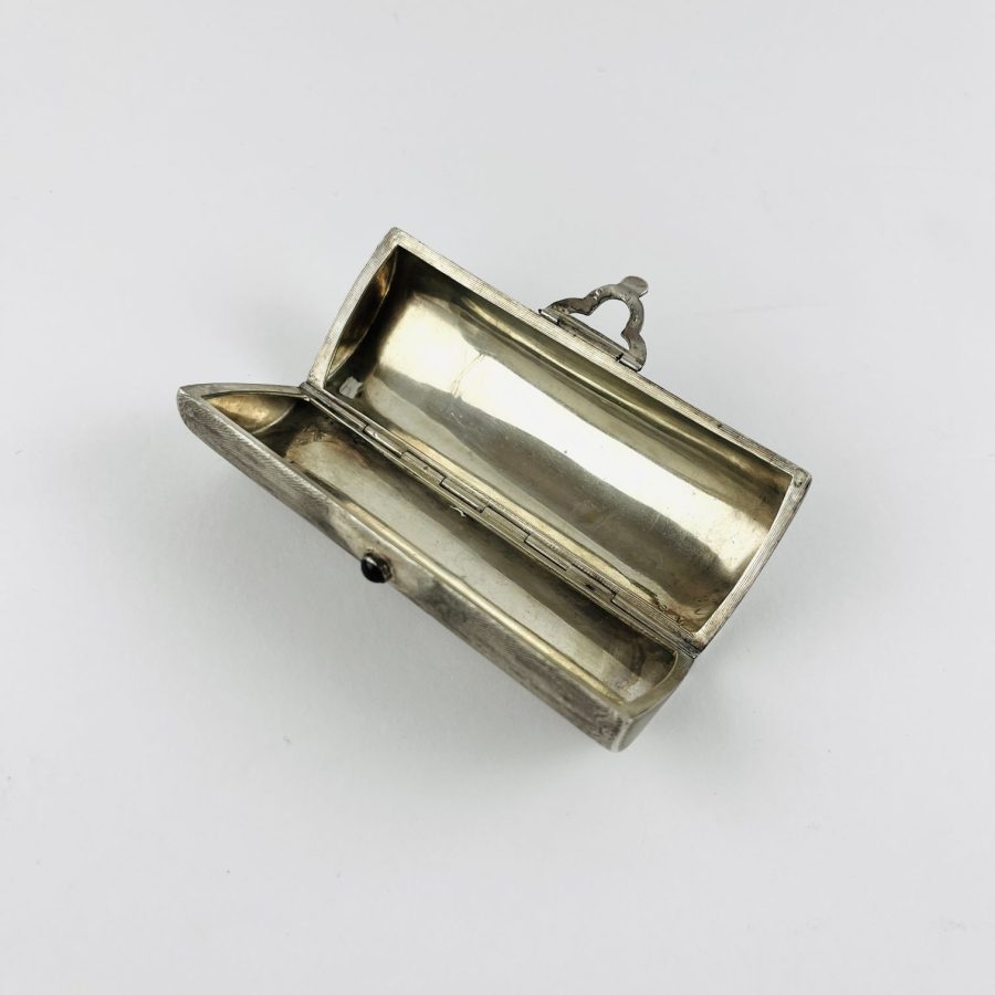 Cigarrera de bolsillo en plata - Imagen 2