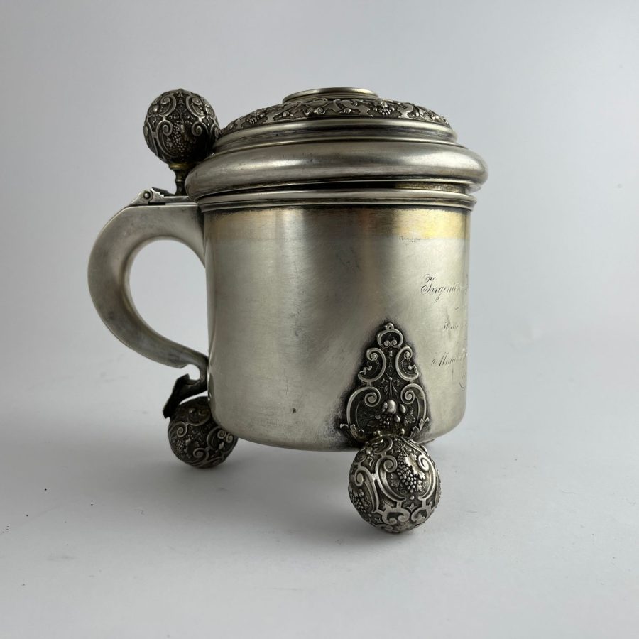 Tankard sueco en plata - Imagen 3