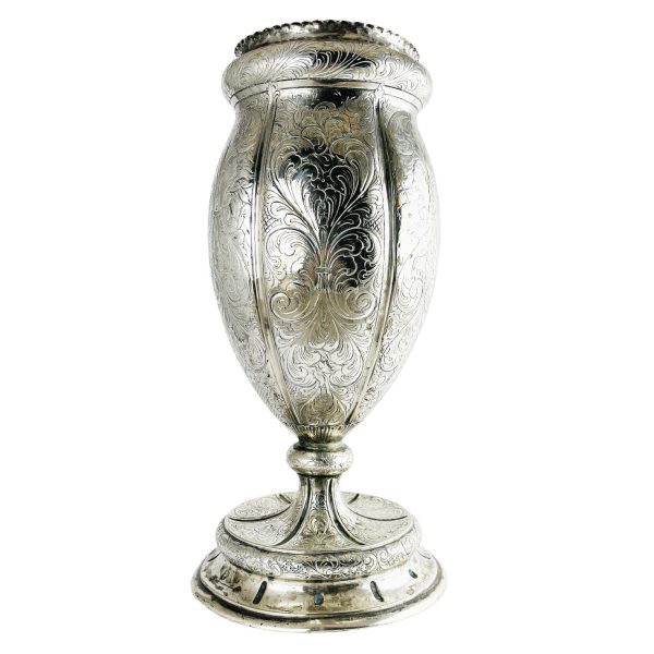 Florero en plata