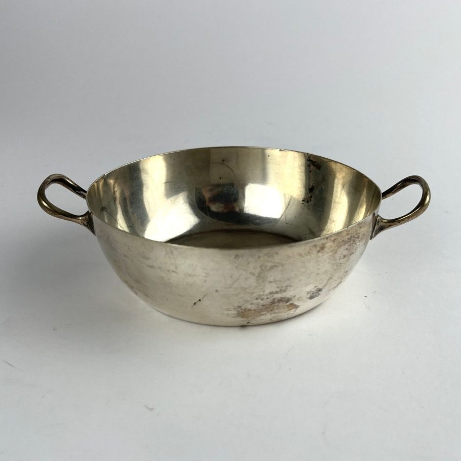 Cuenco alemán en plata