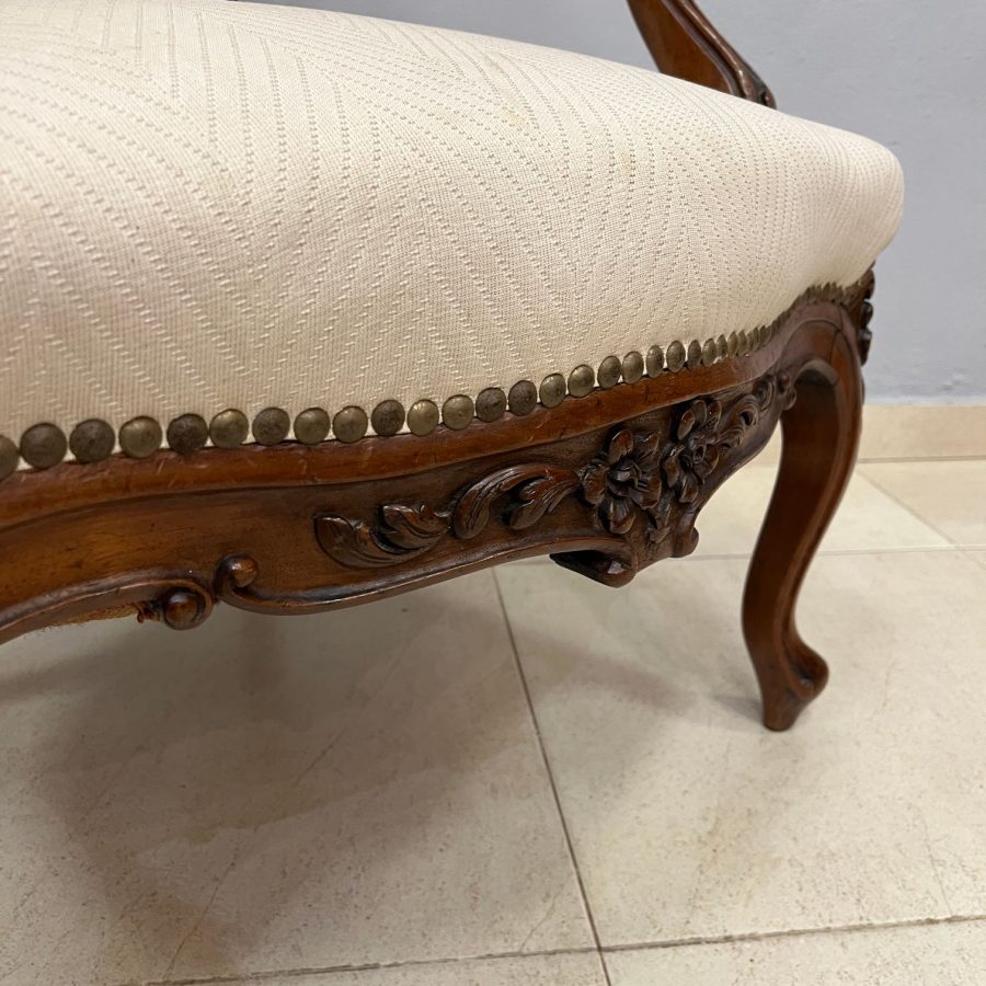 Par de sillones ingleses estilo victoriano - Imagen 2