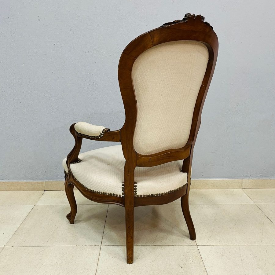 Par de sillones ingleses estilo victoriano - Imagen 4