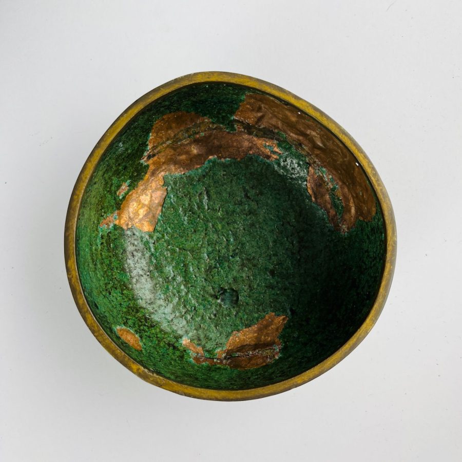 Potiche chino en bronce cloisonné - Imagen 3