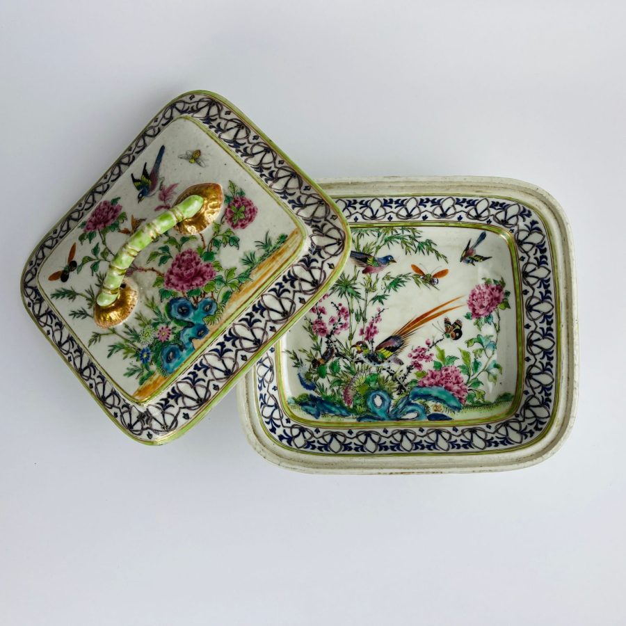 Guisera china en porcelana Familia Rosa - Imagen 5