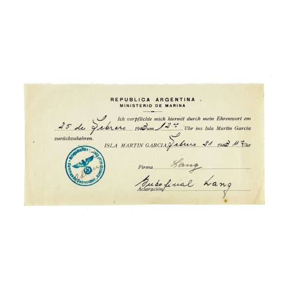 Documento Graf Spee