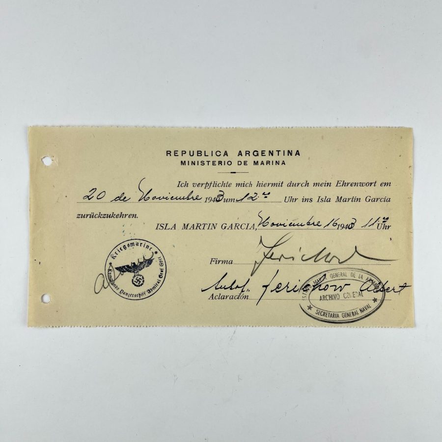 Documento Graf Spee