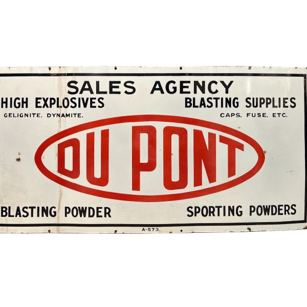 Cartel publicitario Du Pont