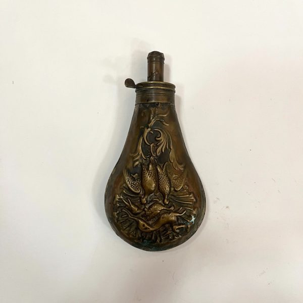 Polvorera en bronce