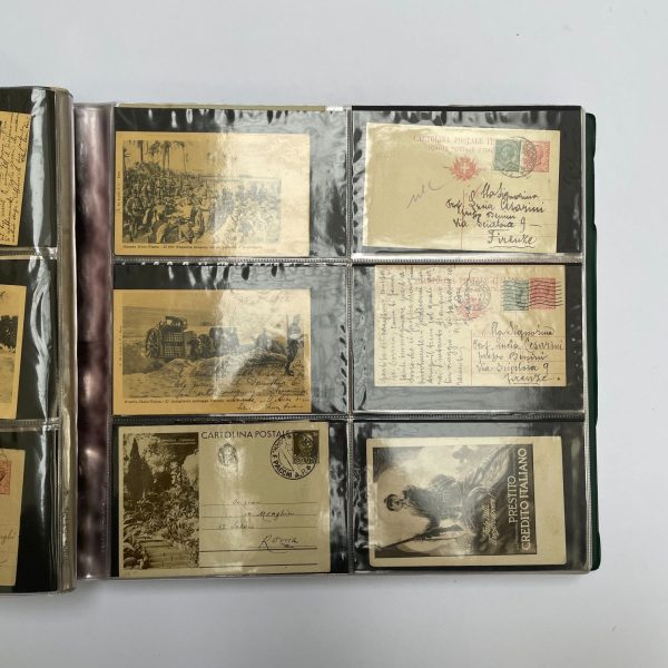 Álbum postales italianas WWI y WWII