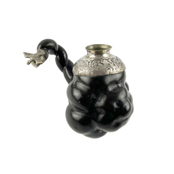 Mate con rabillo en calabaza y plata