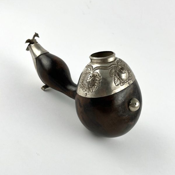 Mate con rabillo en calababza y plata