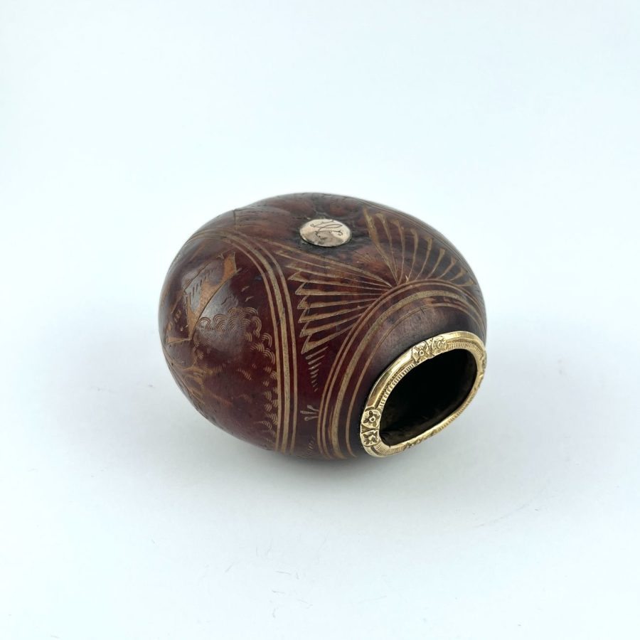 Mate en calabaza y oro - Imagen 2