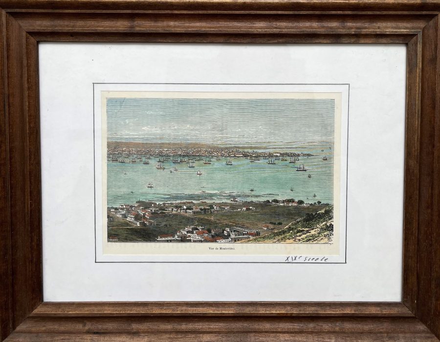 Litografía "Vista de Montevideo" - Imagen 2