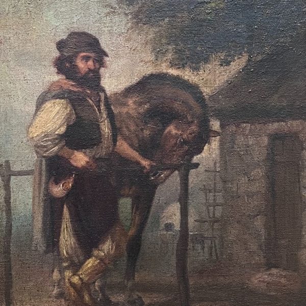 "Gaucho en el palenque"