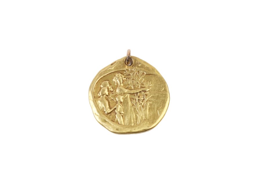 Medalla oro 18 K - Imagen 2