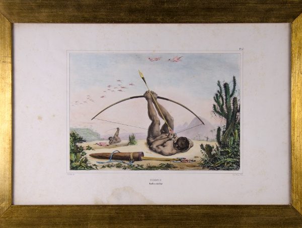JEAN-BAPTISTE DEBRET. “Cabocle. Indien civilisé”. Paris. 1834 / 1839.