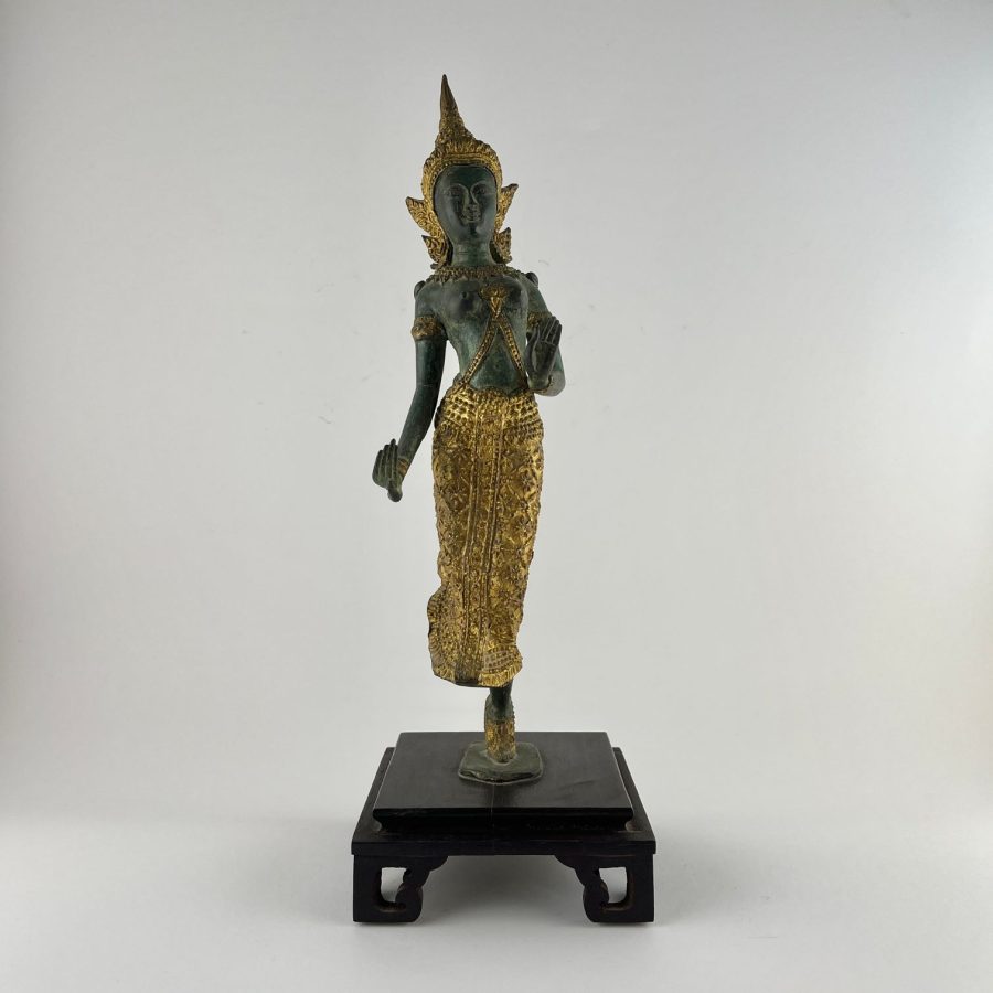 Escultura tailandesa en bronce - Imagen 2